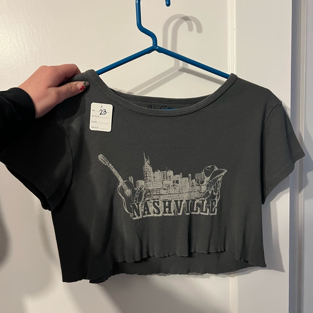 john galt nashville crop top